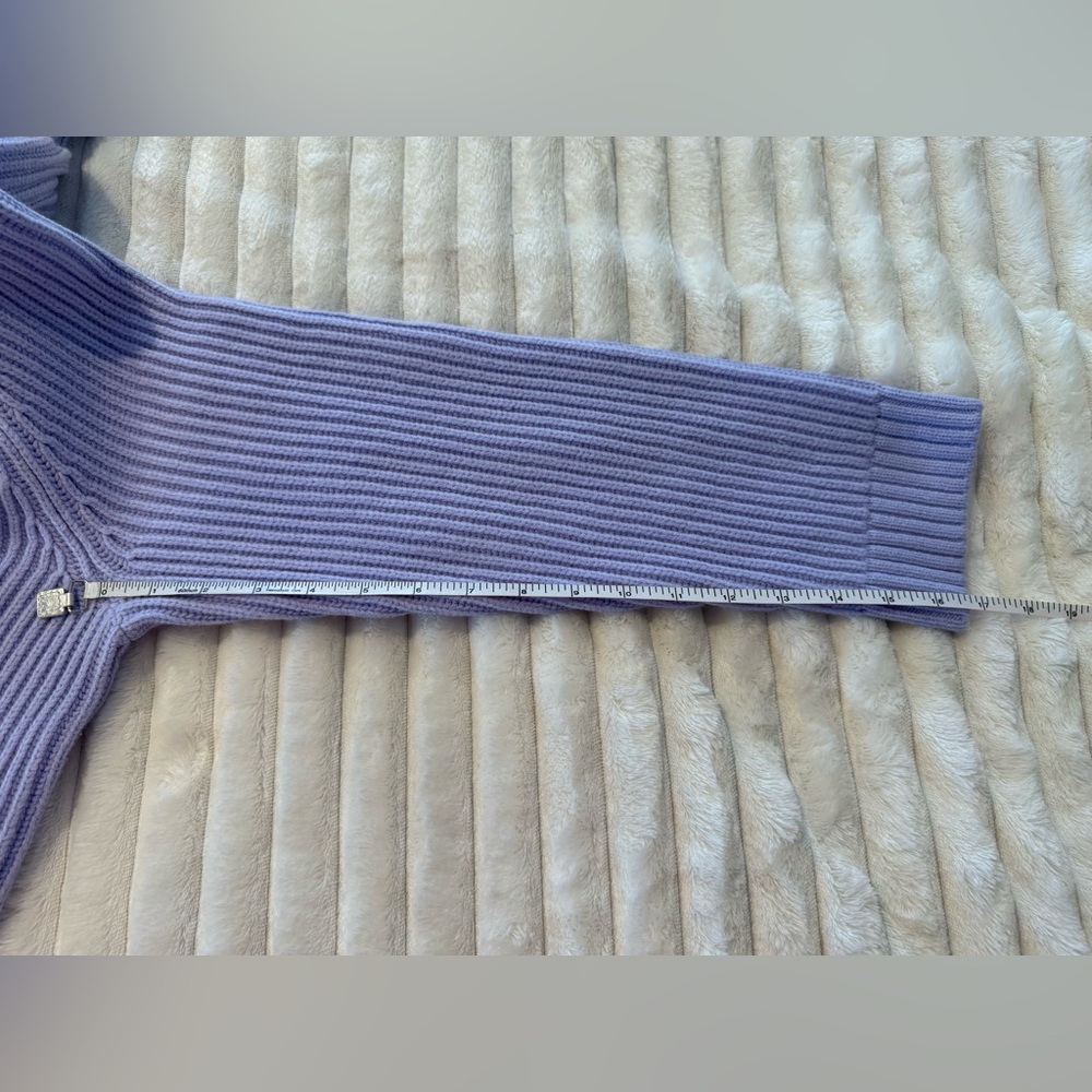 Ann Taylor Lavender Cowl Neck Sweater - Picture 5 of 6